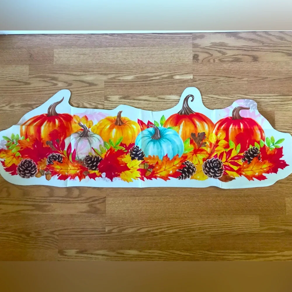 PUMPKIN Fall Welcome Mat